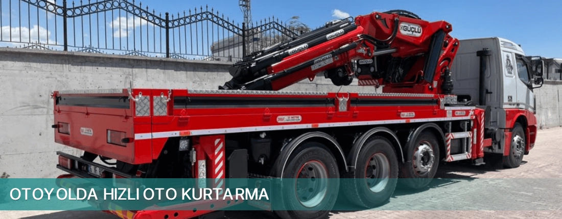 Aliağa İlçemi Otoyolda Hızlı Oto Kurtarma